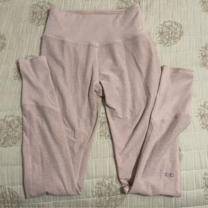 Alo High Waist Leggings- Small Pink